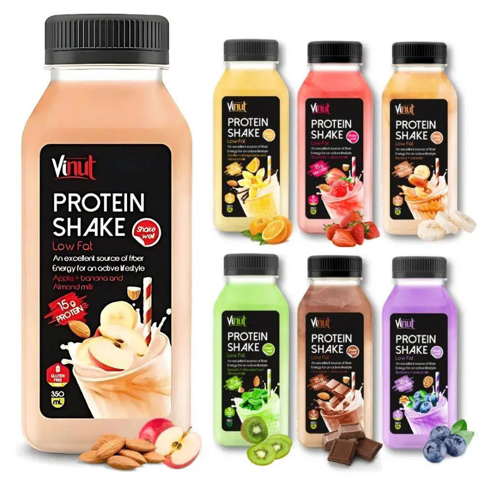 Protein Shake Labels for custom packaging labels